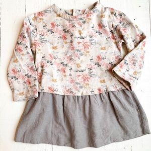 Zara long sleeve dress size 12-18 months